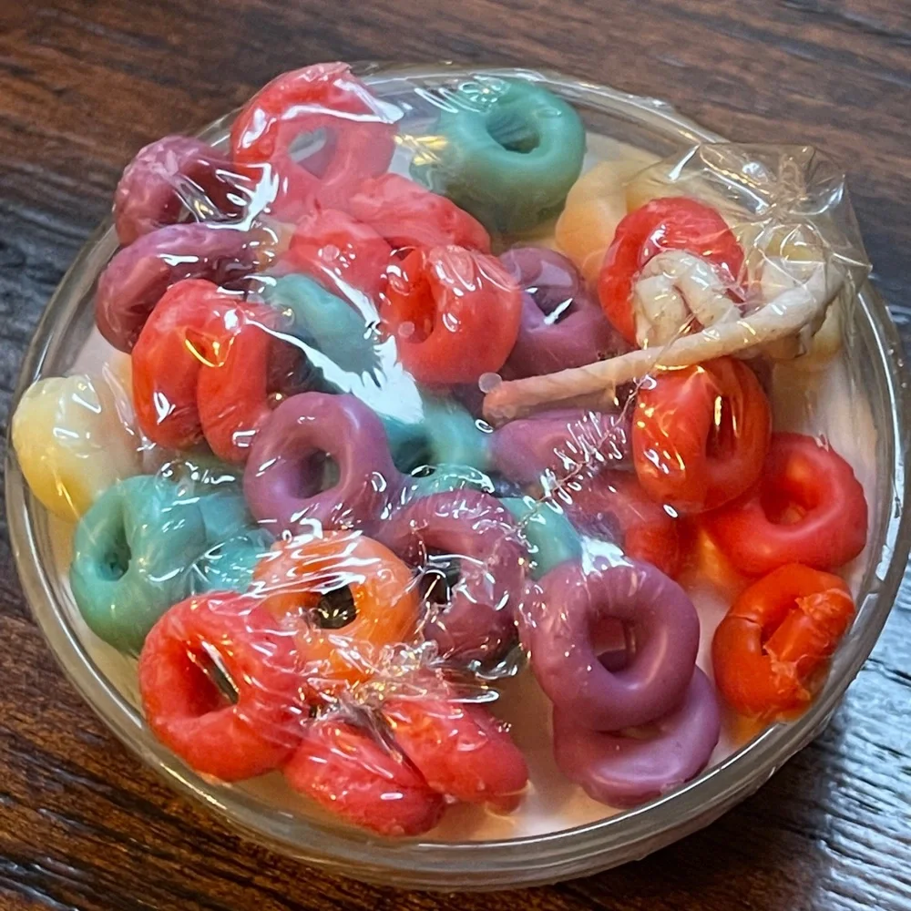 Homemade candles